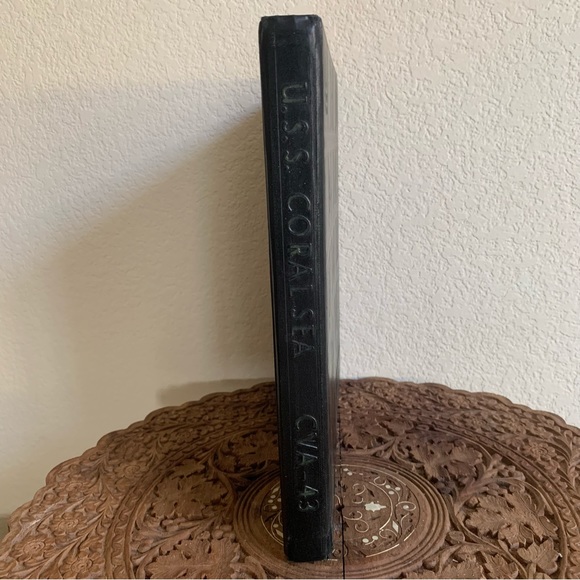 USS Coral Sea CV-43 US Navy 1956 Mediterranean Cruise Book Gibraltar Info Sheet - Picture 14 of 15